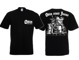 T-Hemd - Odin statt Jesus - Motiv 1 T-Hemd - Odin statt Jesus - Motiv 1