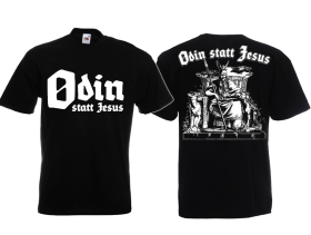 T-Hemd - Odin statt Jesus - Motiv 2 T-Hemd - Odin statt Jesus - Motiv 2