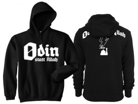 Kapuzenpullover - Odin statt Allah - Motiv 2 Kapuzenpullover - Odin statt Allah - Motiv 2
