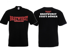 T-Hemd - Bratwurst - Thüringen - Bratwurst statt Döner T-Hemd - Bratwurst - Thüringen - Bratwurst statt Döner