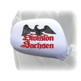 Seitenspiegel Überzieher - Division Sachsen 2 Stück Seitenspiegel Überzieher - Division Sachsen 2 Stück