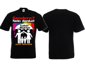 T-Hemd - Gendern - Nein Danke - Pro Familie T-Hemd - Gendern - Nein Danke - Pro Familie
