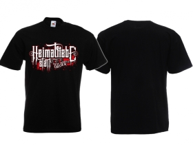 T-Hemd - Heimatliebe statt New World Order - Motiv 1 - schwarz T-Hemd - Heimatliebe statt New World Order - Motiv 1 - schwarz
