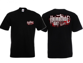 T-Hemd - Heimatliebe statt New World Order - Motiv 2 - schwarz T-Hemd - Heimatliebe statt New World Order - Motiv 2 - schwarz