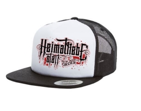 Cap Heimatliebe statt New World Order - 3-Tone - schwarz - Trucker Cap Cap Heimatliebe statt New World Order - 3-Tone - schwarz - Trucker Cap