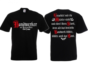 Frauen T-Shirt - Handwerker - Mit Leib und Seele Frauen T-Shirt - Handwerker - Mit Leib und Seele