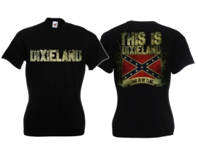Frauen T-Shirt - Meine Fahne - Dixieland - Südstaaten Frauen T-Shirt - Meine Fahne - Dixieland - Südstaaten
