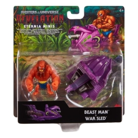 Eternia Minis - Masters of the Universe Revelation - Beast Man & War Sled +++EINZELSTÜCK+++