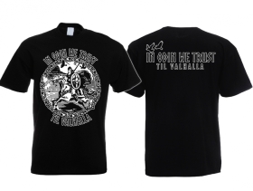T-Hemd - In Odin we Trust - Til Valhalla - schwarz T-Hemd - In Odin we Trust - Til Valhalla - schwarz