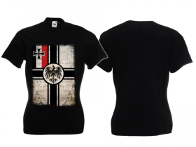 Frauen T-Shirt - Reichskriegsflagge - alt Frauen T-Shirt - Reichskriegsflagge - alt