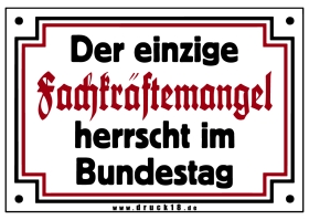 Fachkräftemangel - Aufkleber Paket 100 Stück Fachkräftemangel - Aufkleber Paket 100 Stück