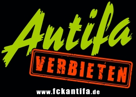 Antifa verbieten - Aufkleber Paket 100 Stück Antifa verbieten - Aufkleber Paket 100 Stück