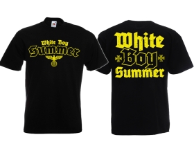 T-Hemd - White Boy Summer - Reichsadler - schwarz/gelb T-Hemd - White Boy Summer - Reichsadler - schwarz/gelb