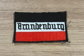 Aufnäher - Brandenburg - schwarz-weiß-rot Aufnäher - Brandenburg - schwarz-weiß-rot