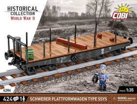 Bausatz - Schwerer Plattformwagen Type SSYS Bausatz - Schwerer Plattformwagen Type SSYS