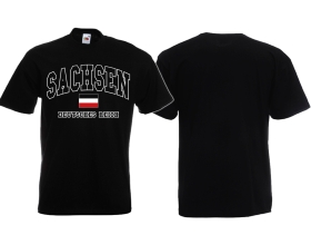 T-Hemd - College Stil Deutsches Reich - Sachsen T-Hemd - College Stil Deutsches Reich - Sachsen
