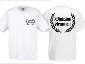 T-Hemd - Division Franken - klassisch - weiss - Motiv 1 T-Hemd - Division Franken - klassisch - weiss - Motiv 1