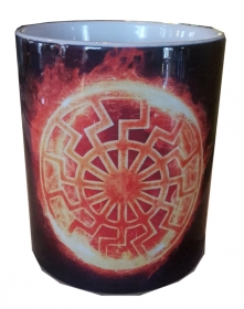 Tasse - Schwarze Sonne - brennend Tasse - Schwarze Sonne - brennend