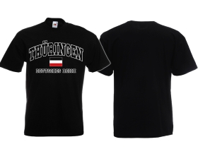 Frauen T-Shirt - College Stil Deutsches Reich - Thüringen Frauen T-Shirt - College Stil Deutsches Reich - Thüringen
