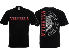 T-Hemd - Wolf of Valhalla - schwarz T-Hemd - Wolf of Valhalla - schwarz