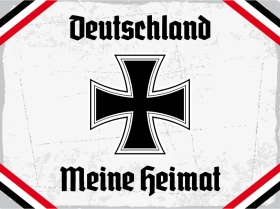 Holzschild - 20x30cm - Deutschland meine Heimat - Motiv 5 Holzschild - 20x30cm - Deutschland meine Heimat - Motiv 5