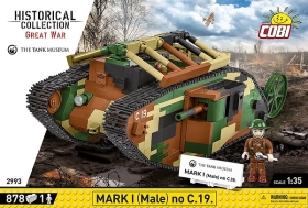 Bausatz - Mark I Male no C.19 Bausatz - Mark I Male no C.19
