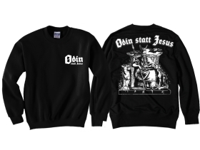 Pullover - Odin statt Jesus - Motiv 1 Pullover - Odin statt Jesus - Motiv 1