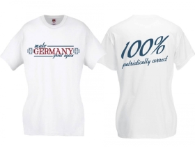 Frauen T-Shirt - Germany Great Again - weiß Frauen T-Shirt - Germany Great Again - weiß