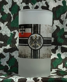 Glaskrug KM - Reichskriegsflagge Glaskrug KM - Reichskriegsflagge