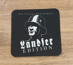 Getränkeuntersetzer - Deutsches Reichsbräu - Landser Edition Getränkeuntersetzer - Deutsches Reichsbräu - Landser Edition