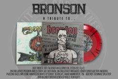 Bronson - A Tribute to ... - EP rot / schwarzes Splatter Vinyl