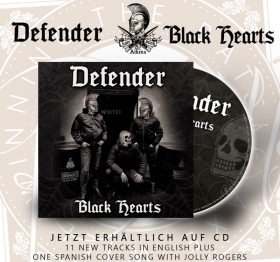 Defender – Black Hearts - CD