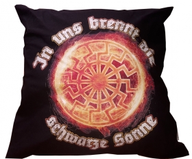 Kissen - Sonnenbraun - schwarz Kissen - Sonnenbraun - schwarz