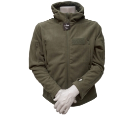 Fleece Jacke - "Outdoor Adventure" Cold Weather - oliv Fleece Jacke - "Outdoor Adventure" Cold Weather - oliv