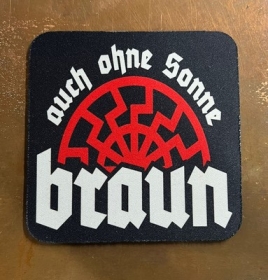 Getränkeuntersetzer - Auch ohne Sonne braun Getränkeuntersetzer - Auch ohne Sonne braun