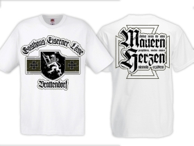 Frauen T-Shirt - Eiserner Löwe - Selbst wenn die alten Mauern zersplittern - weiß Frauen T-Shirt - Eiserner Löwe - Selbst wenn die alten Mauern zersplittern - weiß