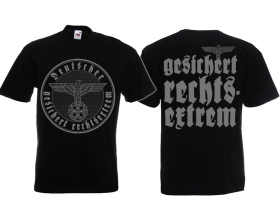 T-Hemd - Gesichert Rechtsextrem - Motiv 1 T-Hemd - Gesichert Rechtsextrem - Motiv 1