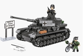Bausatz - Panzerkampfwagen IV Ausf.G - mit Fahrrad Bausatz - Panzerkampfwagen IV Ausf.G - mit Fahrrad