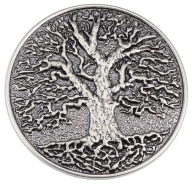 Gürtelschnalle - Lebensbaum - silber Optik Gürtelschnalle - Lebensbaum - silber Optik