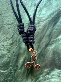 Kettenanhänger - Triskelion - Mini - Bronze Kettenanhänger - Triskelion - Mini - Bronze