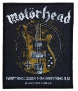 Aufnäher - Motörhead - Lemmy's Bass - gewebter Aufnäher Aufnäher - Motörhead - Lemmy's Bass - gewebter Aufnäher