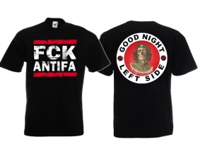 Frauen T-Shirt - FCK Antifa - Motiv 1 Frauen T-Shirt - FCK Antifa - Motiv 1