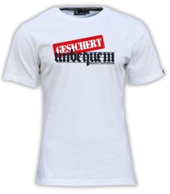 Erik & Sons - T-Shirt - MJ GESICHERT UNBEQUEM - weiß Erik & Sons - T-Shirt - MJ GESICHERT UNBEQUEM - weiß