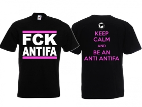 Frauen T-Shirt - FCK Antifa - Motiv 8 Frauen T-Shirt - FCK Antifa - Motiv 8