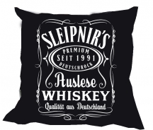 Kissen - Sleipnir - Du trinkst ein Bier, ich einen Whiskey