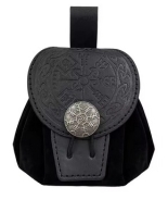 Germanischer Geldbeutel - Vegvisir - schwarz