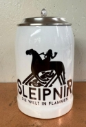 Bierkrug mit Zinndeckel - Sleipnir - Die Welt in Flammen Motiv 3