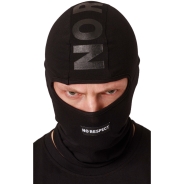 PG Wear - Sturmhaube - NO RESPECT - Black/Black +++EINZELSTÜCK+++