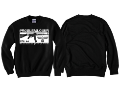 Pullover - Problemlöser - schwarz