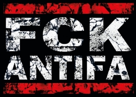 FCK ANTIFA - Aufkleber Paket 10 Stück